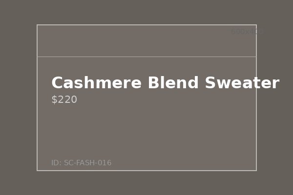 Cashmere Blend Sweater