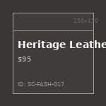 Heritage Leather Belt