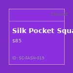 Silk Pocket Square Set