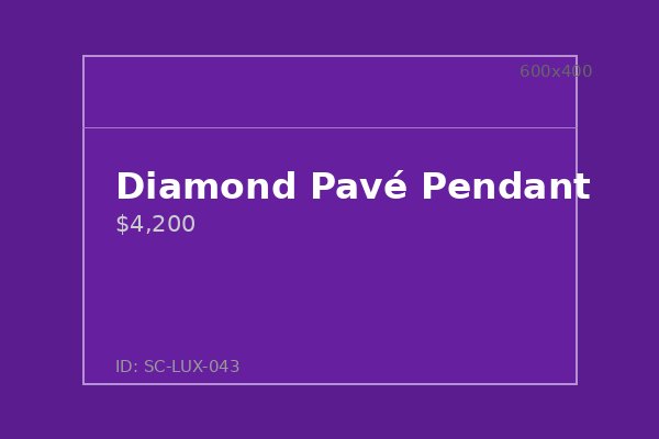 Diamond Pavé Pendant