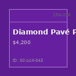 Diamond Pavé Pendant