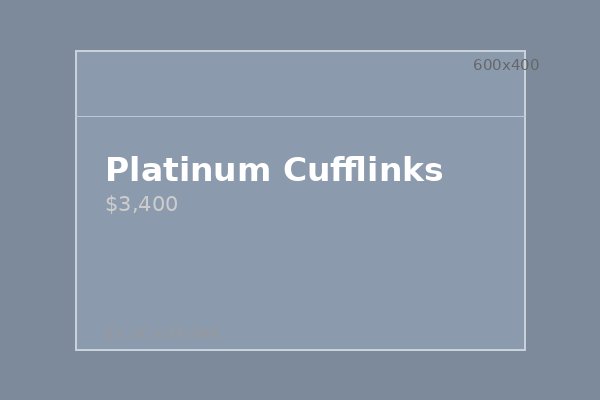 Platinum Cufflinks