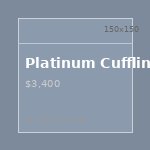 Platinum Cufflinks